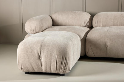 Stockholm hjørnesofa 285 x 70 cm i beige
