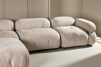 Stockholm hjørnesofa 285 x 70 cm i beige