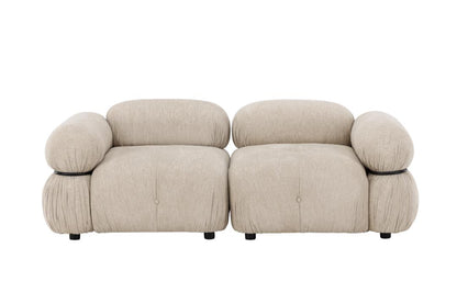 Stockholm 2-personers sofa 190 x 70 cm i beige