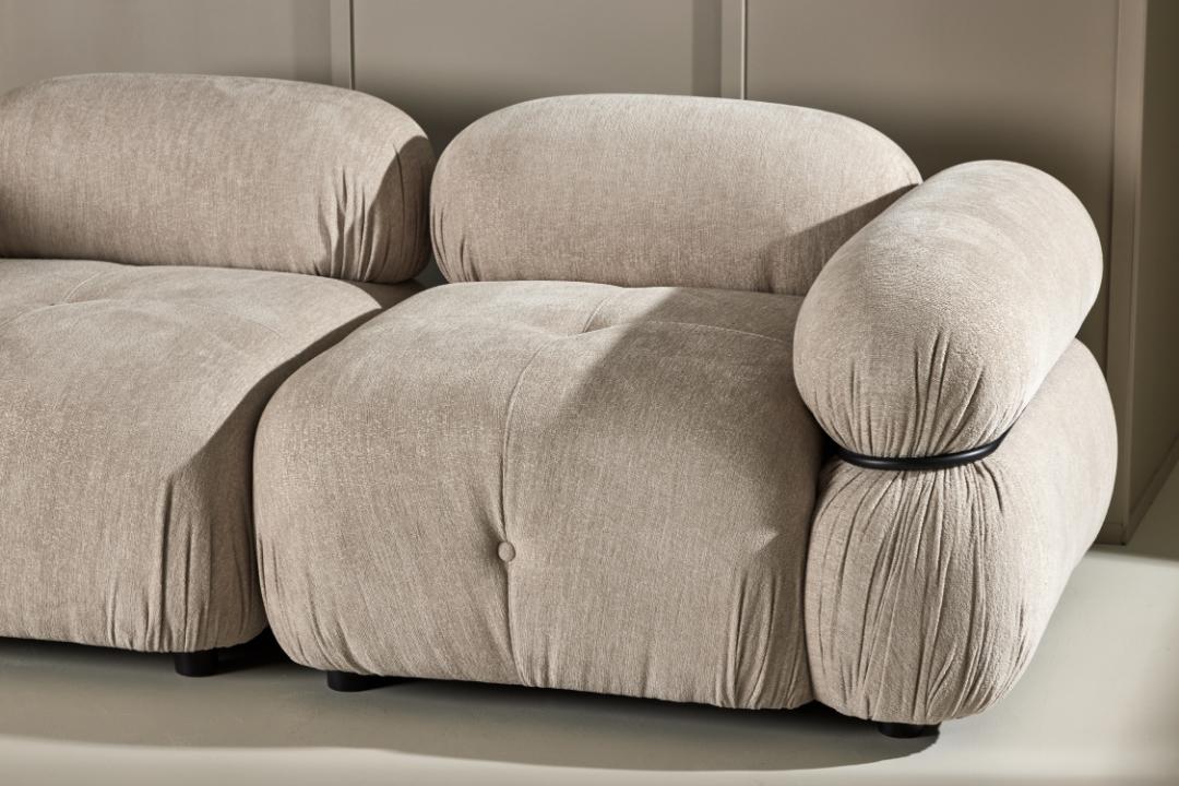 Stockholm 2-personers sofa 190 x 70 cm i beige