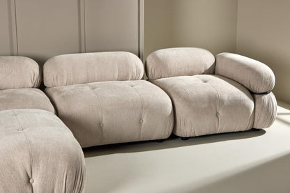 Stockholm hjørnesofa 285 x 70 cm i beige