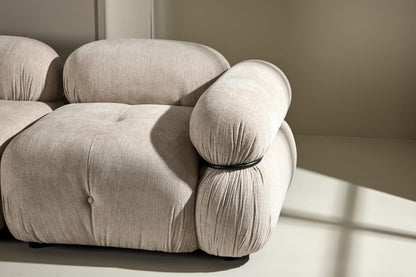 Stockholm hjørnesofa 285 x 70 cm i beige