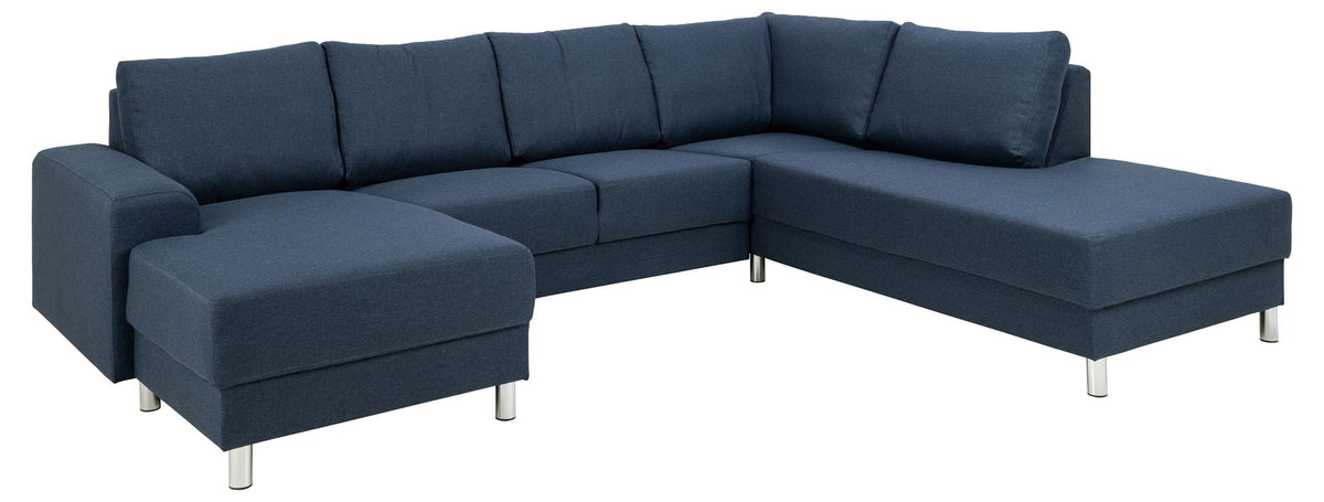 Milano hjørnesofa med chaiselong venstrevendt 286 x 225 cm