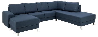 Milano hjørnesofa med chaiselong venstrevendt 286 x 225 cm