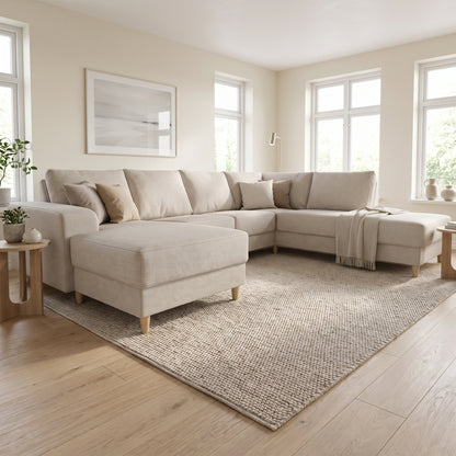 Toronto sofa højrevendt 288 x 82 cm
