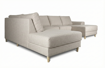 Toronto sofa venstrevendt 288 x 82 cm i beige