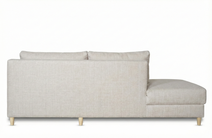 Toronto sofa venstrevendt 288 x 82 cm i beige