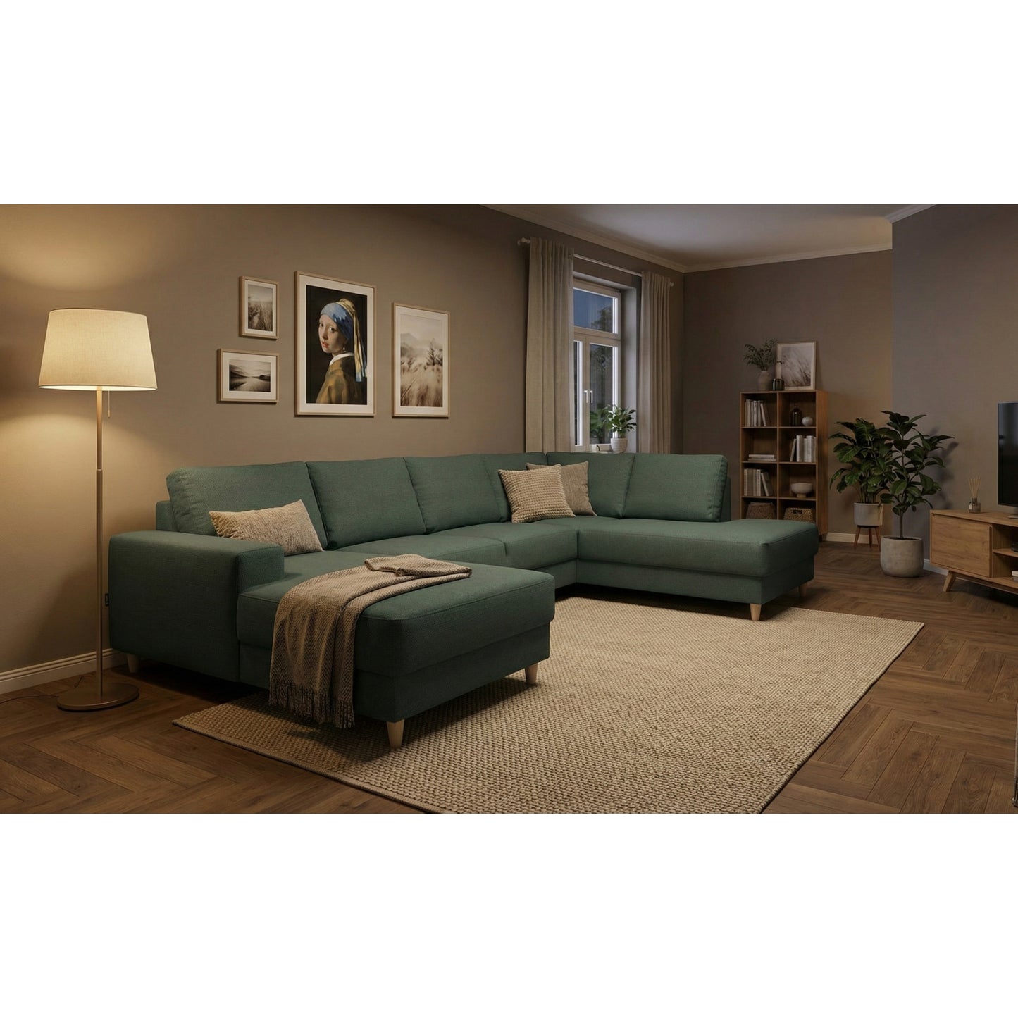 Toronto sofa højrevendt 288 x 82 cm