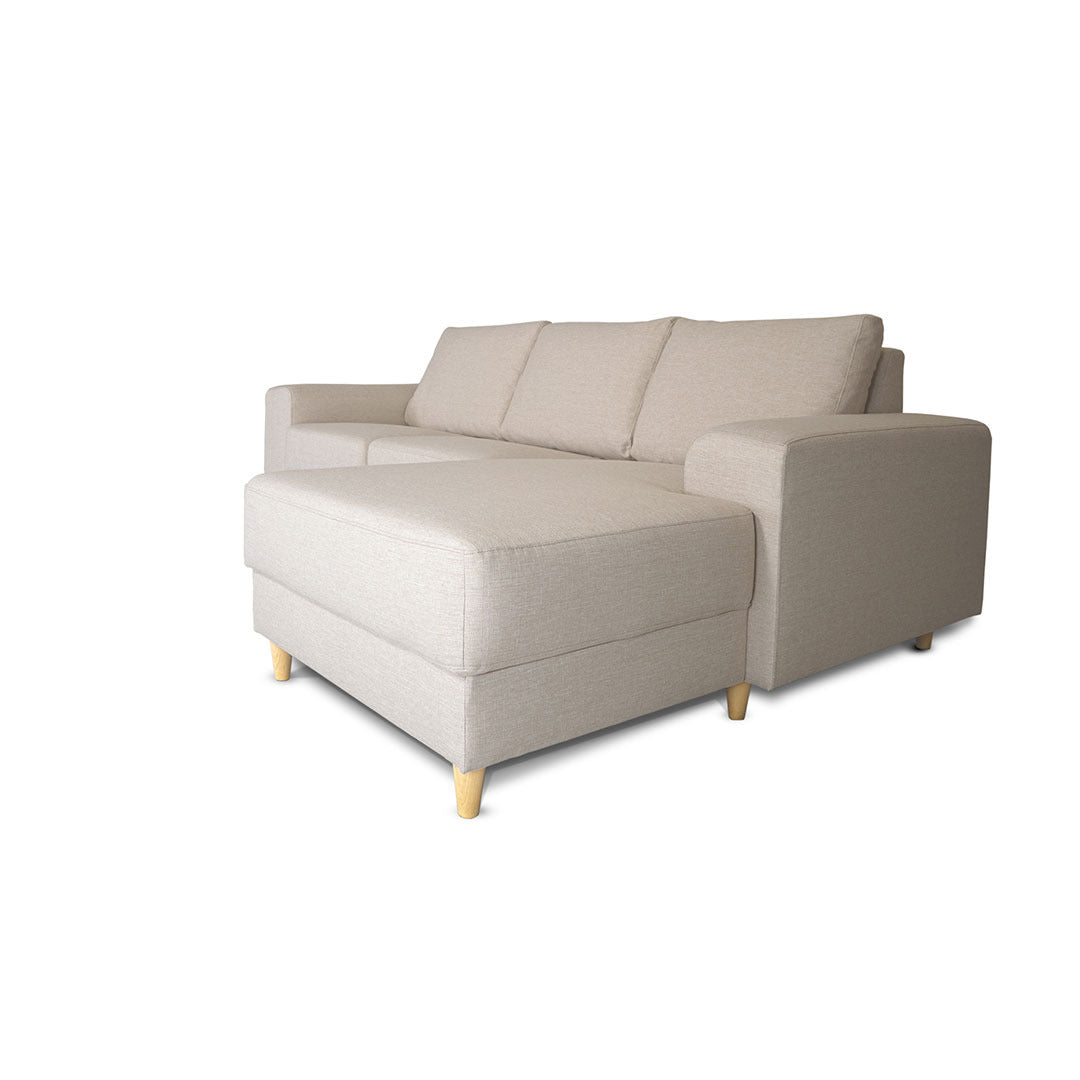 Toronto sofa med chaiselong højrevendt 222 x 82 cm