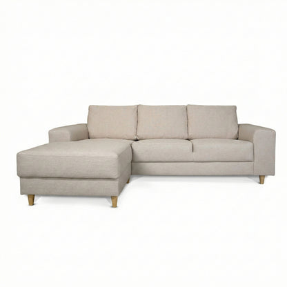 Toronto sofa med chaiselong venstrevendt 222 x 82 cm