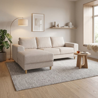 Toronto sofa med chaiselong venstrevendt 222 x 82 cm