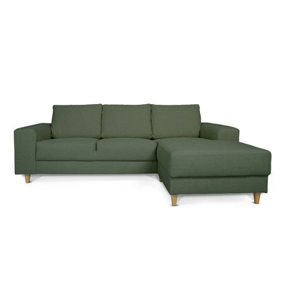 Toronto sofa med chaiselong højrevendt 222 x 82 cm