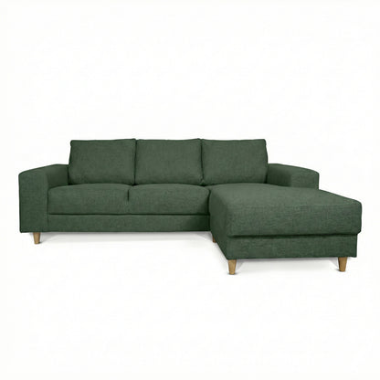 Toronto sofa med chaiselong højrevendt 222 x 82 cm
