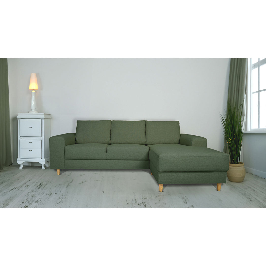 Toronto sofa med chaiselong højrevendt 222 x 82 cm