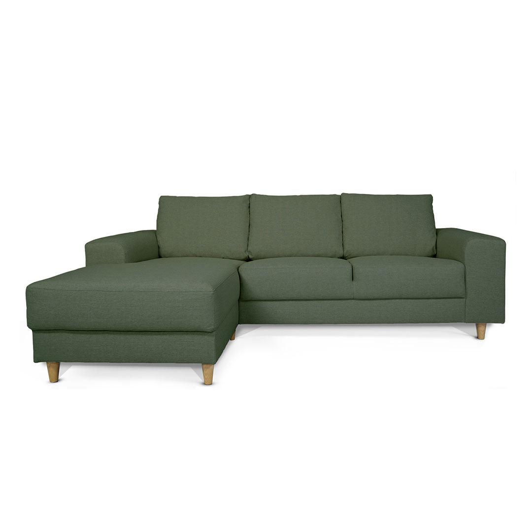 Toronto sofa med chaiselong venstrevendt 222 x 82 cm