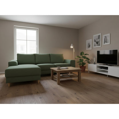 Toronto sofa med chaiselong venstrevendt 222 x 82 cm