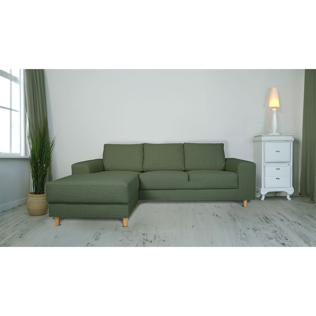 Toronto sofa med chaiselong venstrevendt 222 x 82 cm