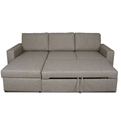 Antwerpen hjørnesovesofa med opbevaring venstrevendt 230 x 87 cm