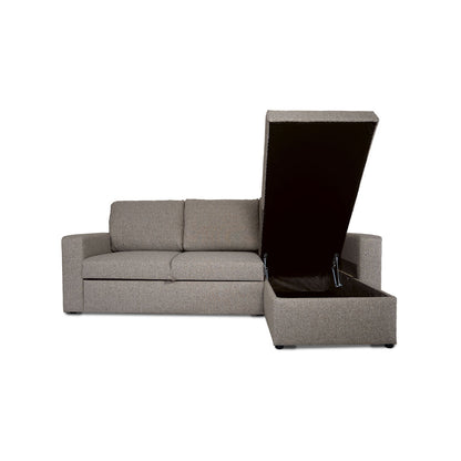 Antwerpen hjørnesovesofa med opbevaring venstrevendt 230 x 87 cm