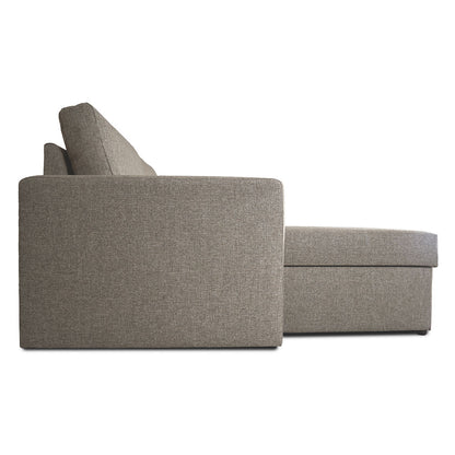 Antwerpen hjørnesovesofa med opbevaring venstrevendt 230 x 87 cm