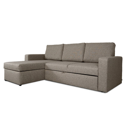 Antwerpen hjørnesovesofa med opbevaring venstrevendt 230 x 87 cm