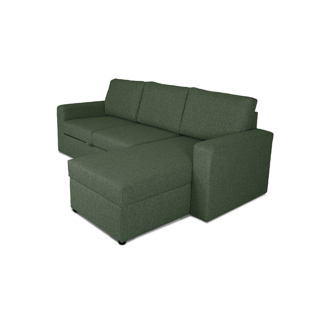 Antwerpen hjørnesovesofa med opbevaring venstrevendt 230 x 87 cm