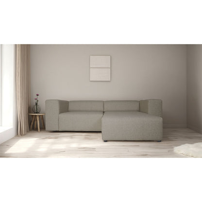 Lille sofa med chaiselong venstrevendt 268 x 76 cm
