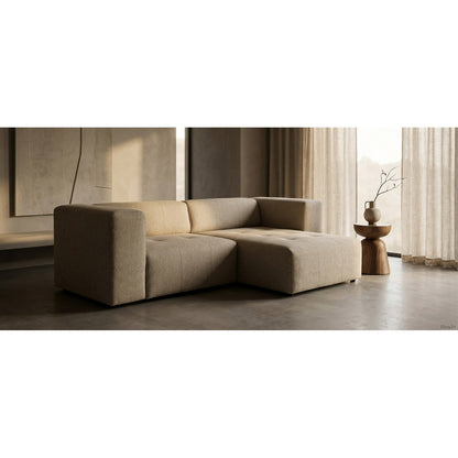 Lille sofa med chaiselong venstrevendt 268 x 76 cm