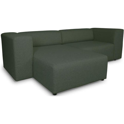 Lille sofa med chaiselong venstrevendt 268 x 76 cm